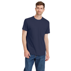 Men's Soft Merino Tee - Deep Navy