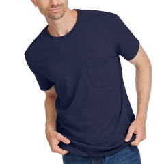 Men's Soft Merino Tee - Deep Navy