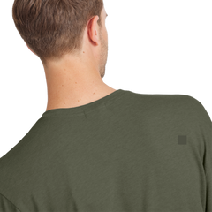 Men's Soft Merino Long Sleeve Tee - Thunder Green