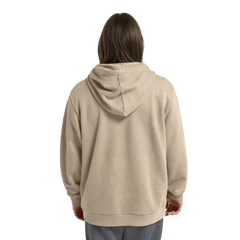 Unisex Merino Blend Hoodie - Rugged Beige