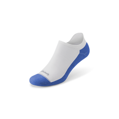Anytime Ankle Sock - Blizzard/Royal Blue