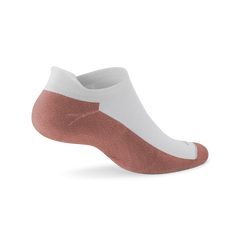 Anytime Ankle Sock - Blizzard/Sienna Blush