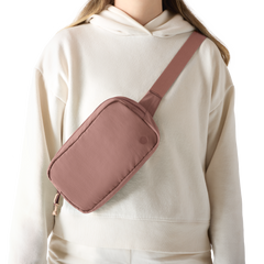 Recycled Belt Bag - Sienna Blush