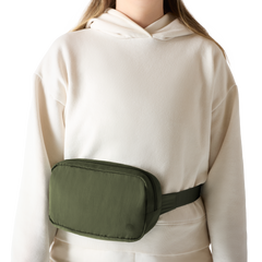 Recycled Belt Bag - Thunder Green