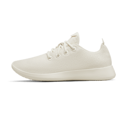 Men's Wool Runner - Natural White (Cream Sole)