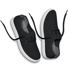 Women's Tree Skipper - Jet Black (White Sole)