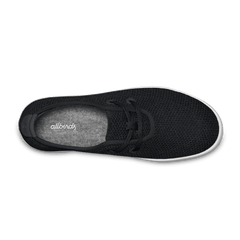 Women's Tree Skipper - Jet Black (White Sole)