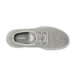 Women's Wool Runner - Dapple Grey (Cream Sole)